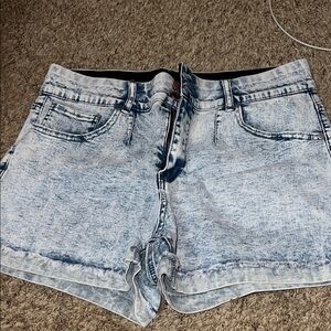 Denim Blue Women's Shorts